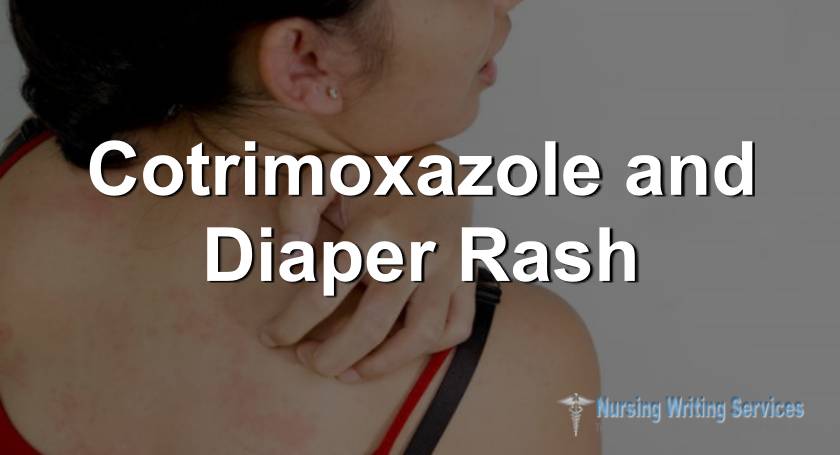 Cotrimoxazole and Diaper Rash