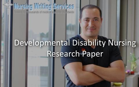 developmental disability nursing research paper
