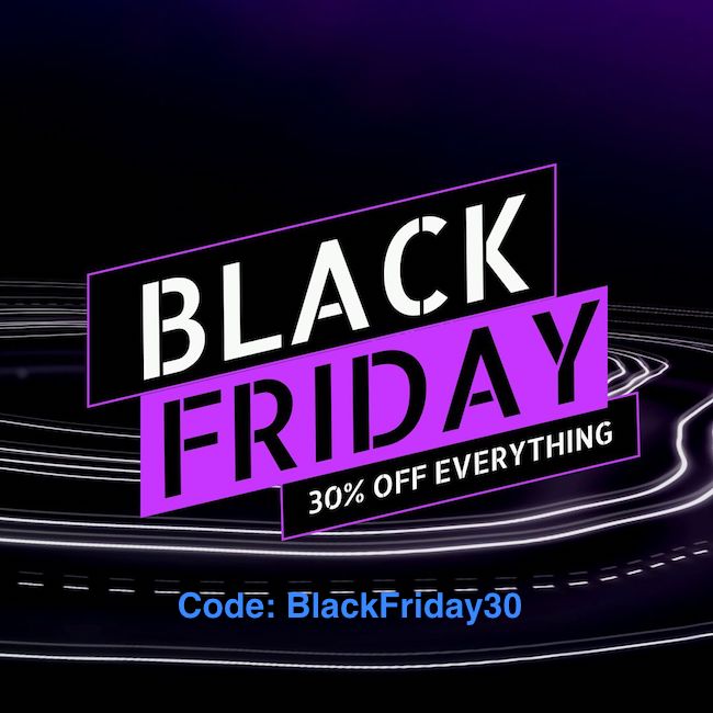 Black Friday 30% Off