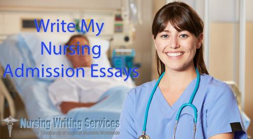 Write My Nursing Admission Essay