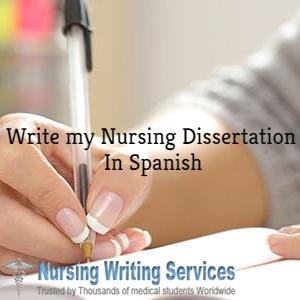 Write  My Nursing Spanish  Dissertation 