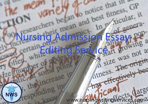 Nursing Admission Essay Editing Service